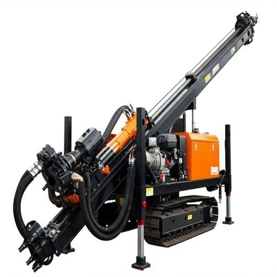 Horizontal Directional Drill 10 Feet Drill Pipe Length 275 Hp Engine Power 100 Gpm Mud Pump Flow for Drilling Performance